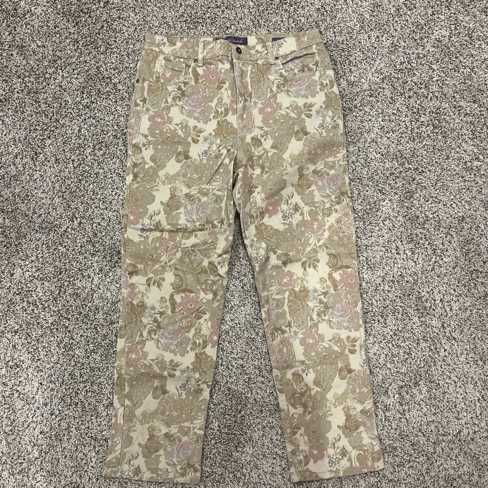 Floral Patterned Pants